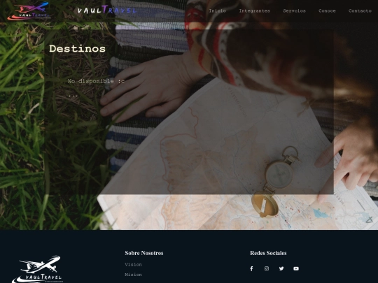 conoce/Destinos screenshot