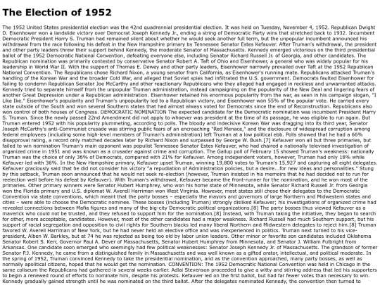 kennedy/1952 screenshot