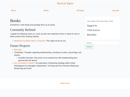 Books screenshot