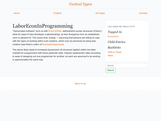 LaborEconInProgramming screenshot