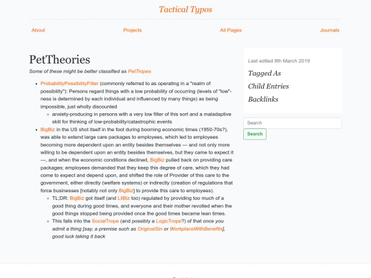 PetTheories screenshot