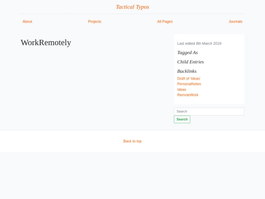 WorkRemotely screenshot