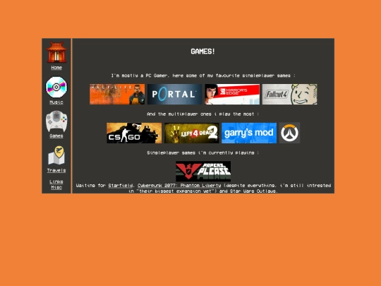 games screenshot
