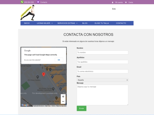 Contacto screenshot