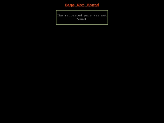 not_found screenshot