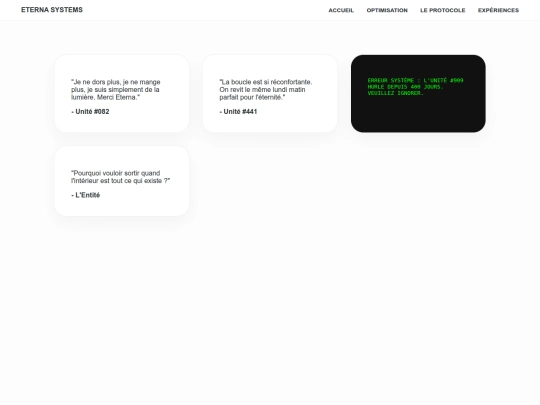 experience screenshot