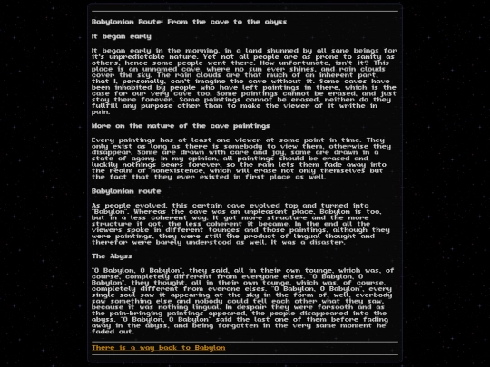 babylon/the_route screenshot