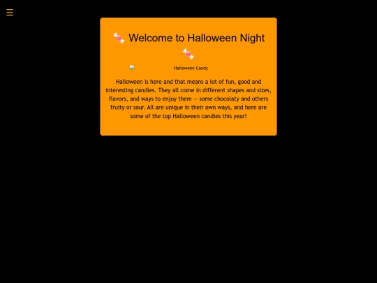 Halloween screenshot