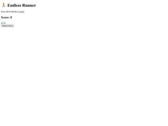 runner screenshot