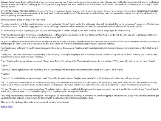 Fan Fics/1 - moon screenshot