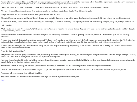 Fan Fics/4 - sunsetproposal screenshot