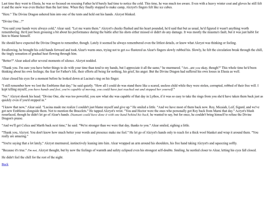 Fan Fics/5 - warmblanket screenshot