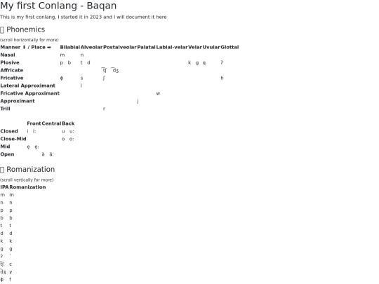 docs/conlang screenshot