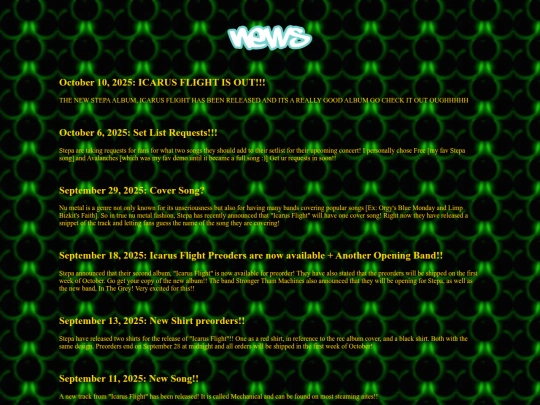 news screenshot