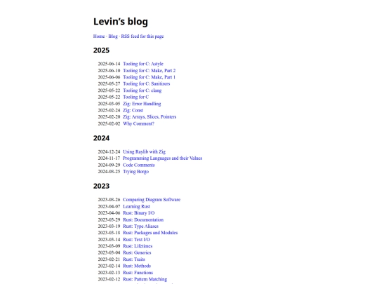 blog screenshot