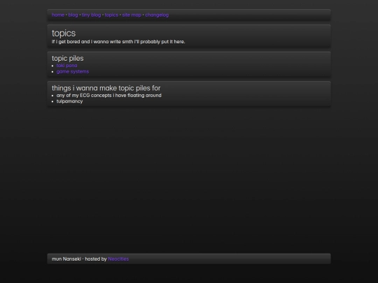 topics screenshot