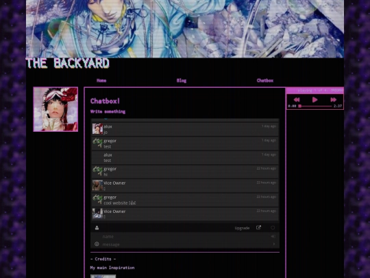 Chatbox screenshot