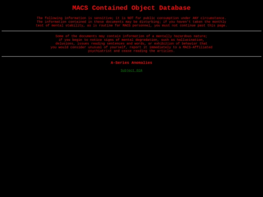 database screenshot