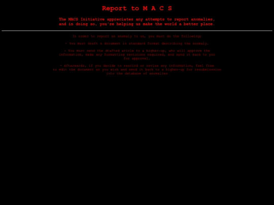 report screenshot