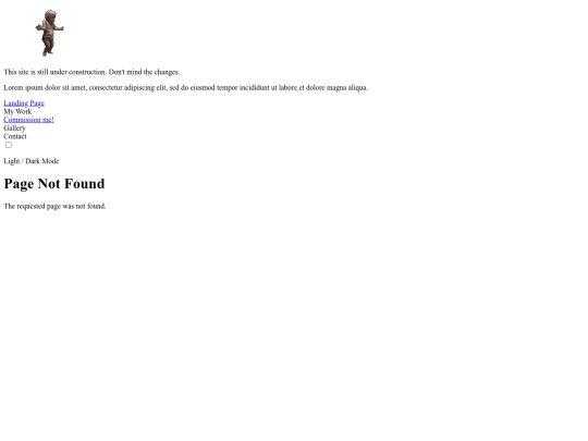 CommissionPage screenshot