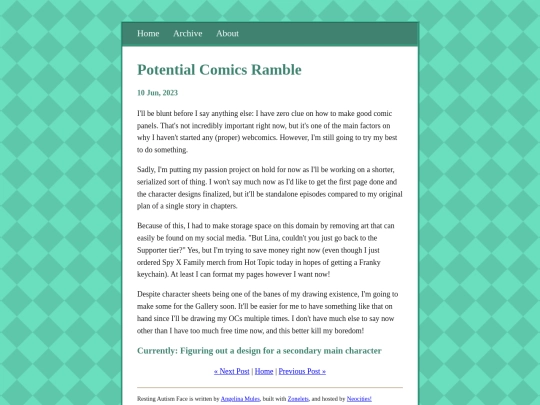zonelet_starter_01_5/posts/2023-06-10-Potential-Comics-Ramble screenshot
