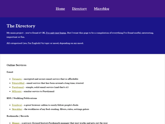 directory screenshot
