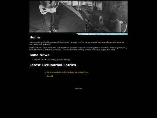 site screenshot