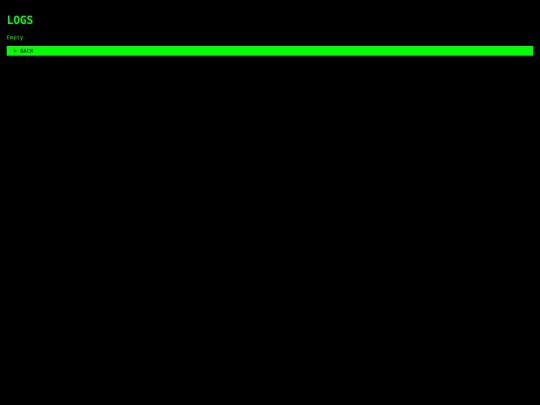 logs screenshot