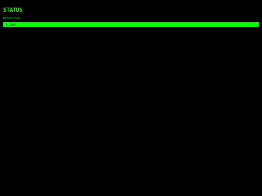 status screenshot