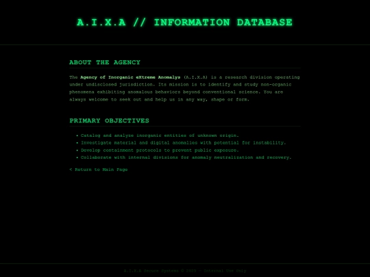 INFO screenshot
