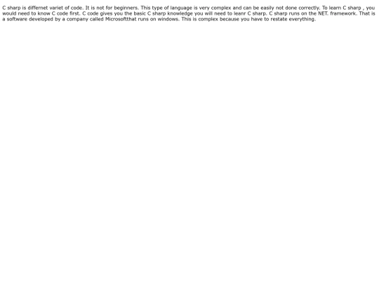 Summary screenshot