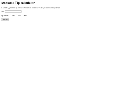 calculator screenshot