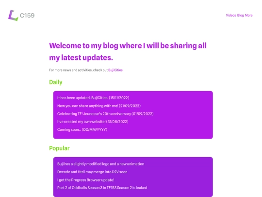 betablog screenshot
