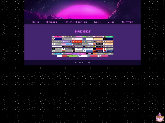 badges screenshot