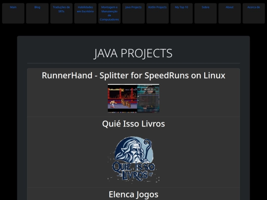 java-projects screenshot