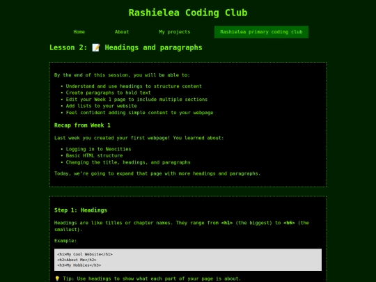 lessons/lesson2 screenshot