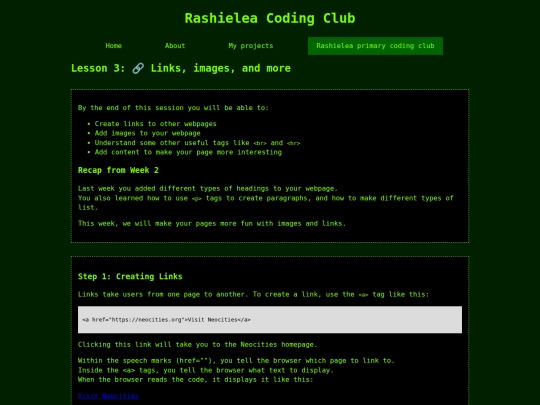 lessons/lesson3 screenshot