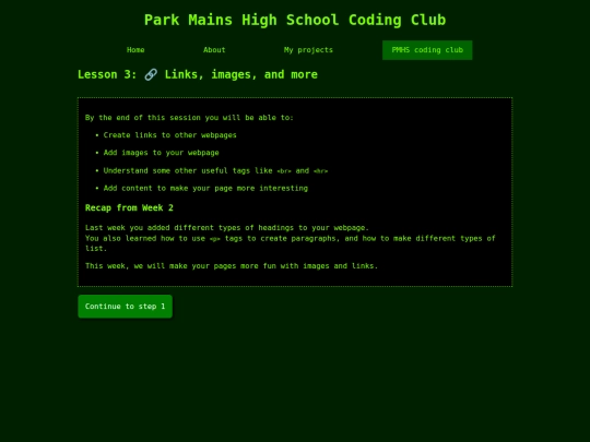 pmhs/lesson3 screenshot