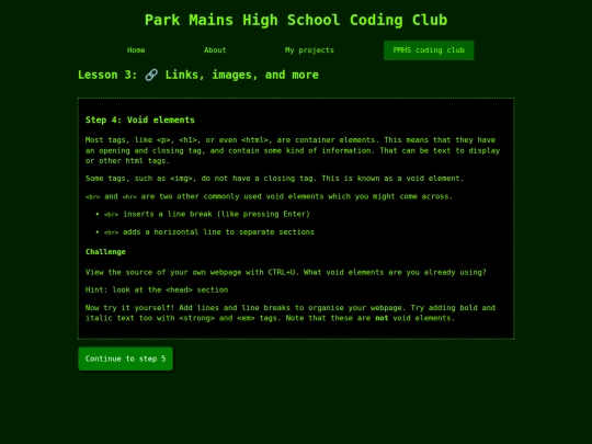 pmhs/lesson3_step4 screenshot