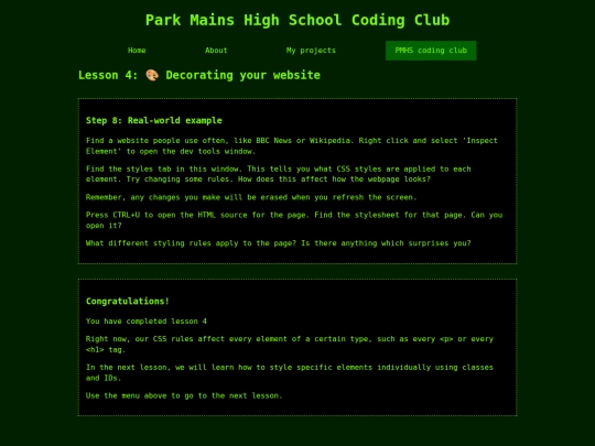 pmhs/lesson4_step8 screenshot