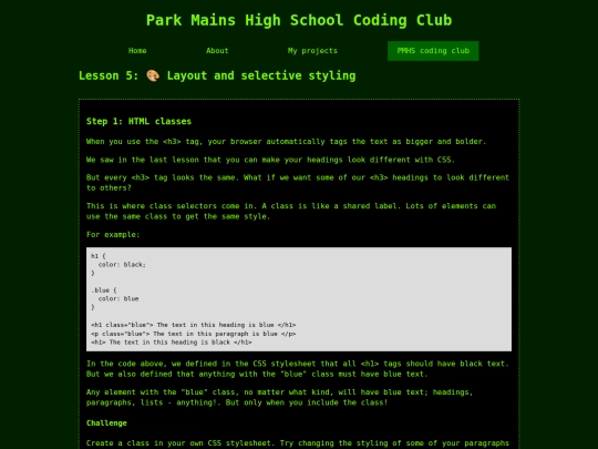 pmhs/lesson5_step1 screenshot