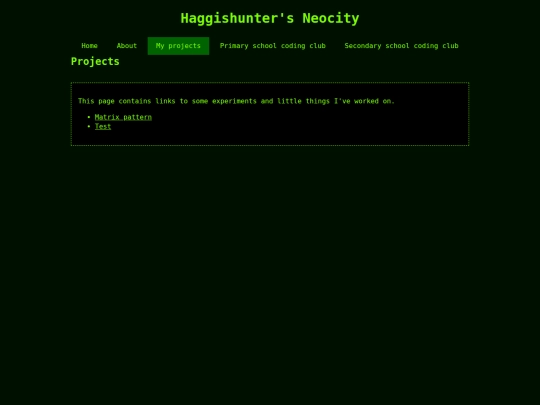 projects/projects screenshot