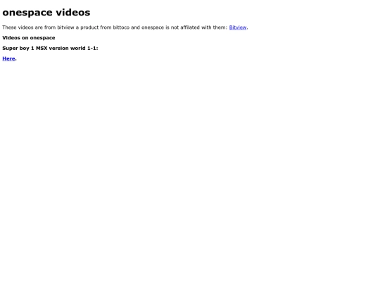 Videos screenshot