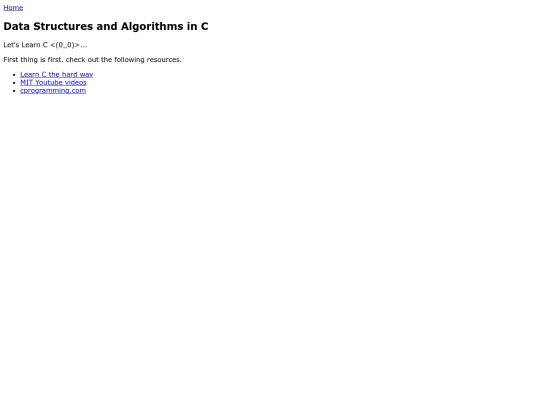 Programming/Data_Structures screenshot