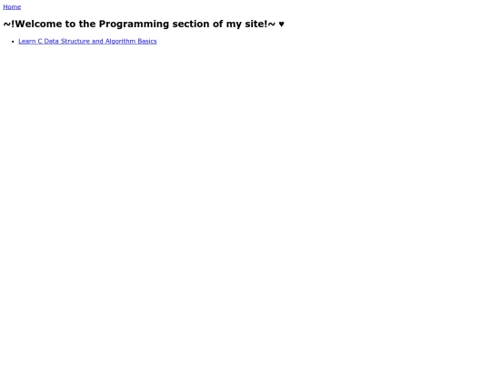 Programming/programming_index screenshot