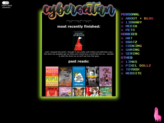library screenshot