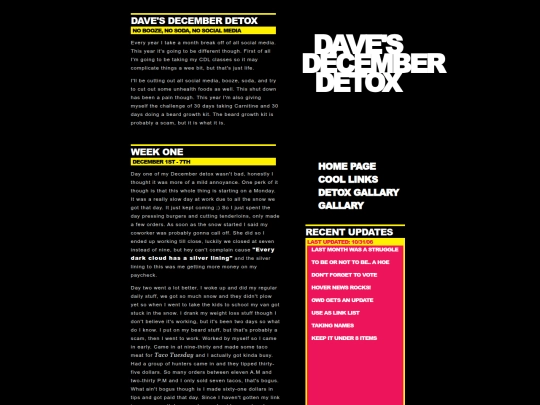 Dectox screenshot