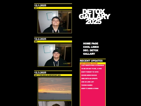 Detox2025 screenshot