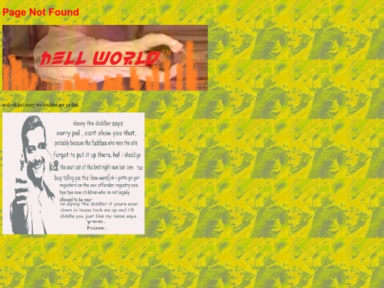 not_found screenshot