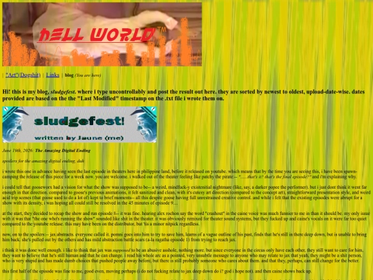 ramblings screenshot